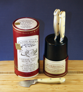 Petite Maison Cheese Knife Block Set
