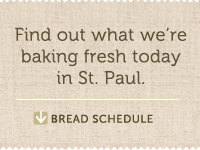 St Paul Bread Schedule