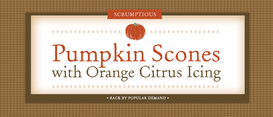 Pumpkin Scone